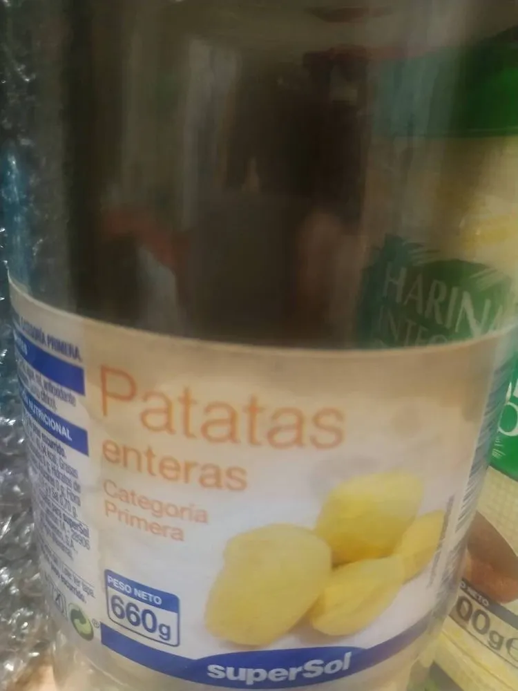 Patatas enteras