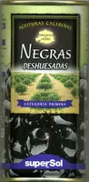 Aceitunas negras cacereñas deshuesadas