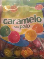 Caramelo con palo