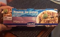 Trozos de potas