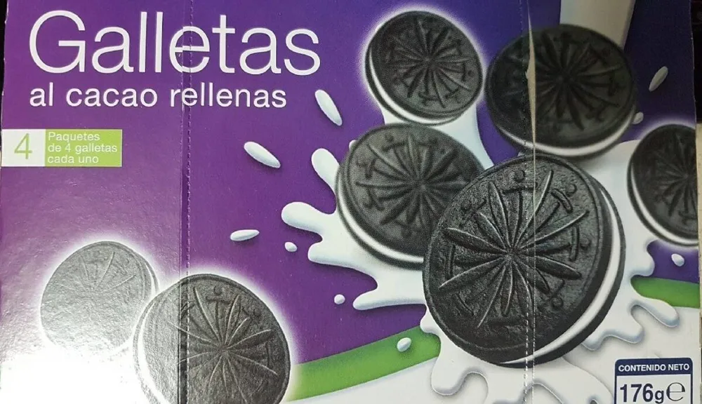 GALLETAS AL CACAO RELLENAS