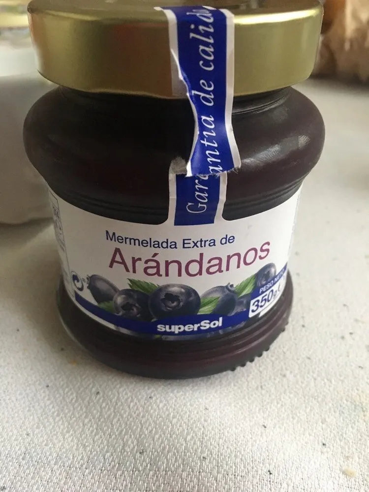 Mermelada de arándanos