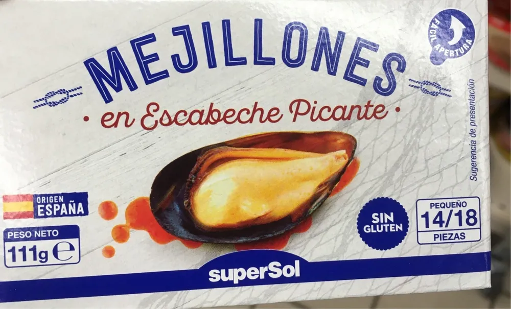 Mejillones picantes Supersol
