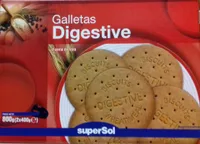 Galletas Digestive Supersol