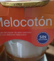 Yogur con melocotón