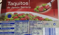 Taquitos de jamón serrano