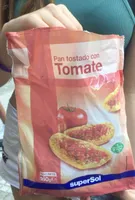 Pan tostao con tomate