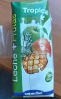 Zumo leche+fruta tropical