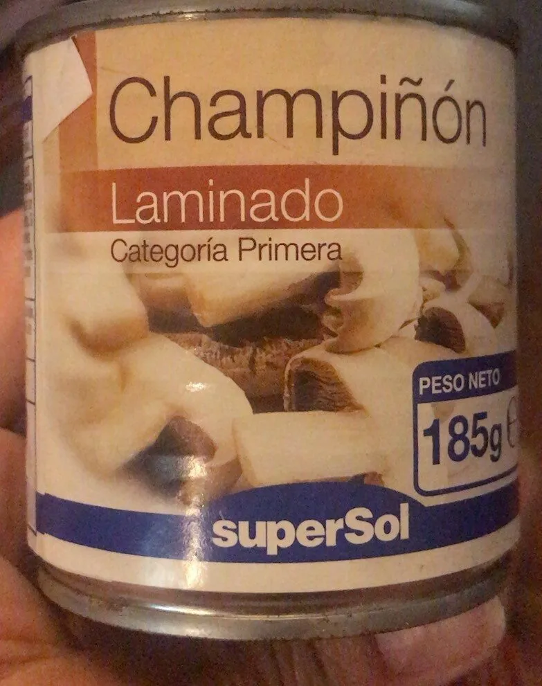 Champiñón laminado