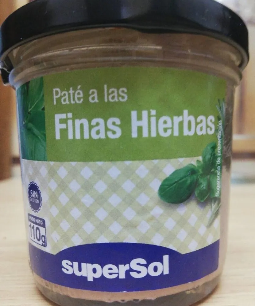 Paté a las finas hierbas