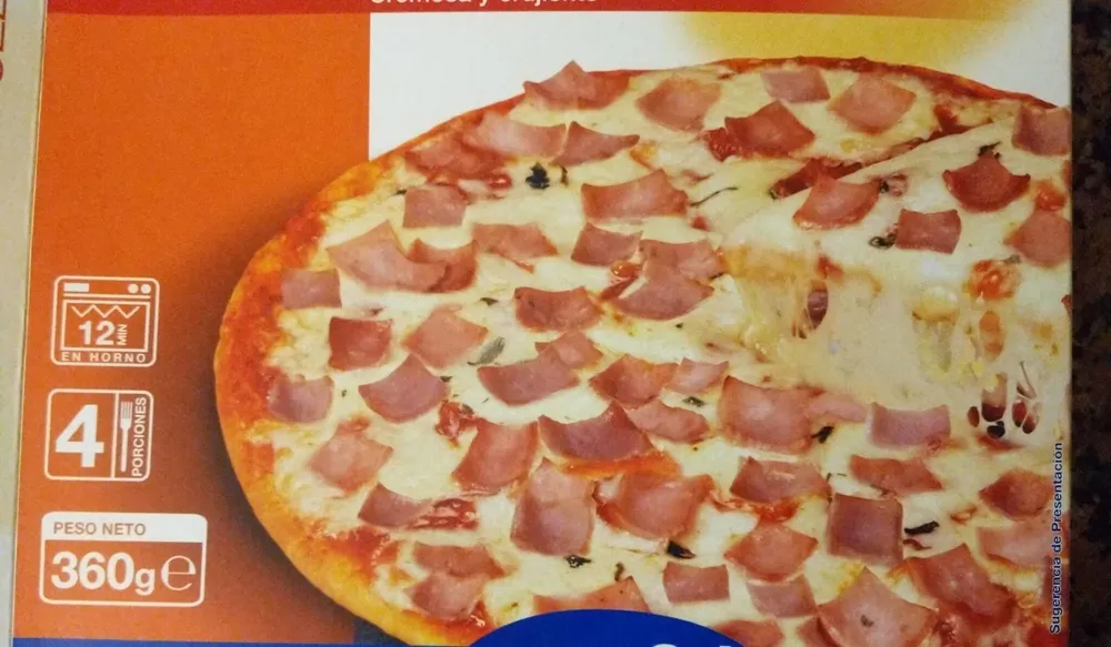 Pizza de Jamón cocido