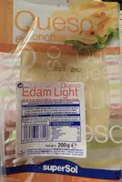Queso en lonchas Edam Light Supersol