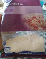 Queso fundido en polvo