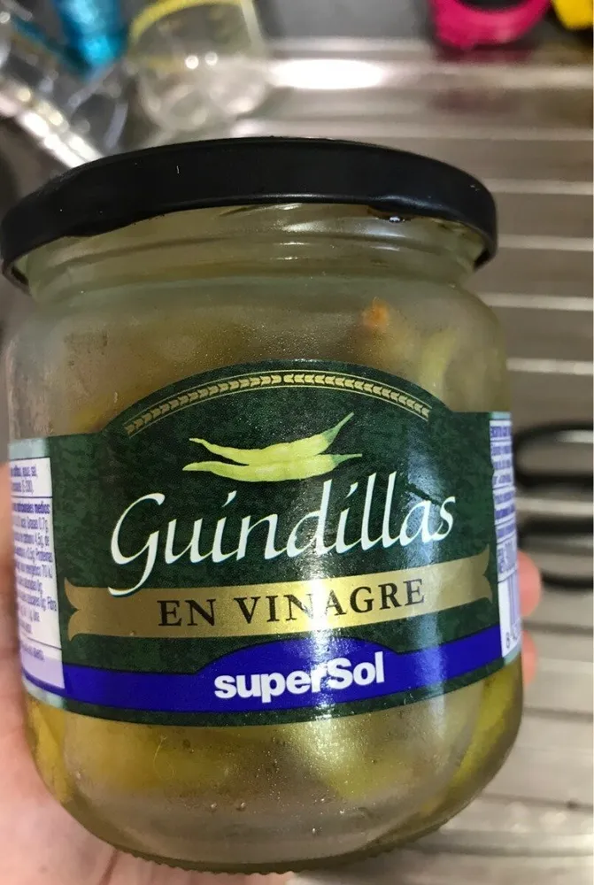 Guindillas en vinagre