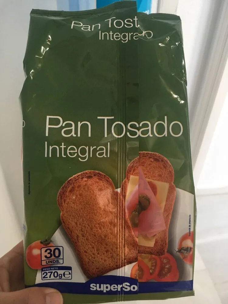Pan Tostado Integral