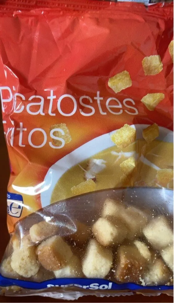 Picatostes fritos