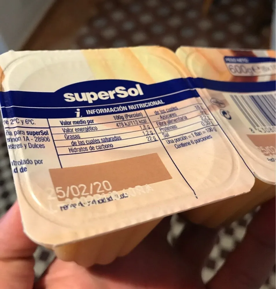 Flan de Vainilla