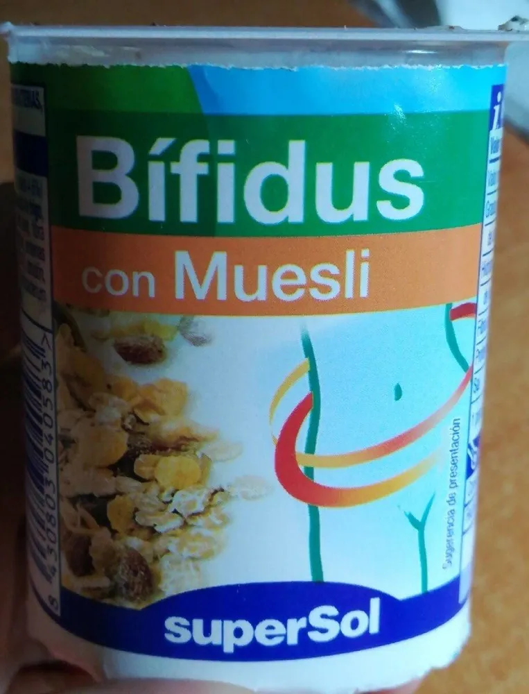 Yogur Bífidus con muesli