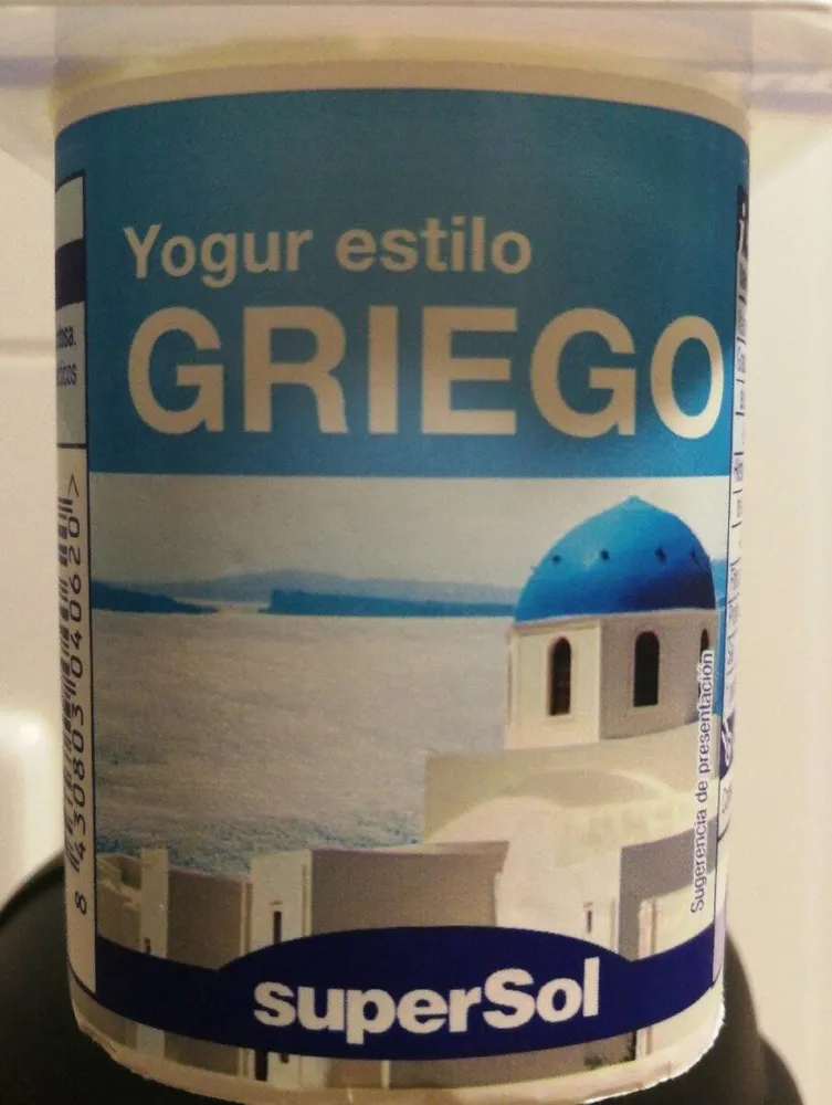 Yogur estilo griego