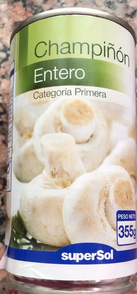 Champiñon entero
