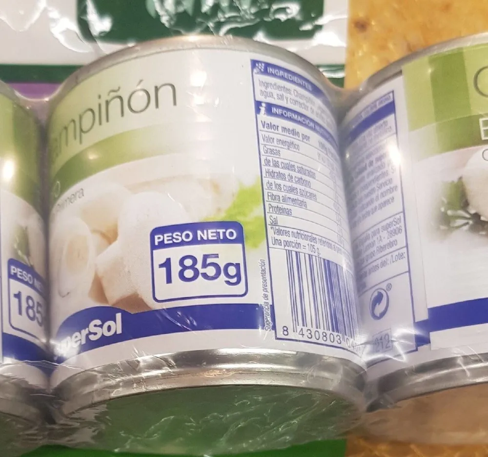 champiñon entero