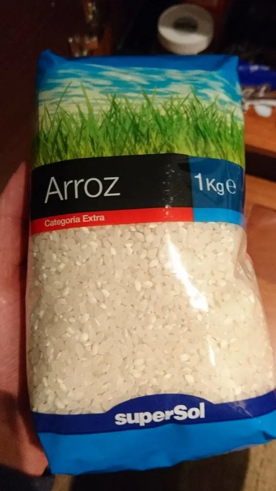 Arroz categoría extra