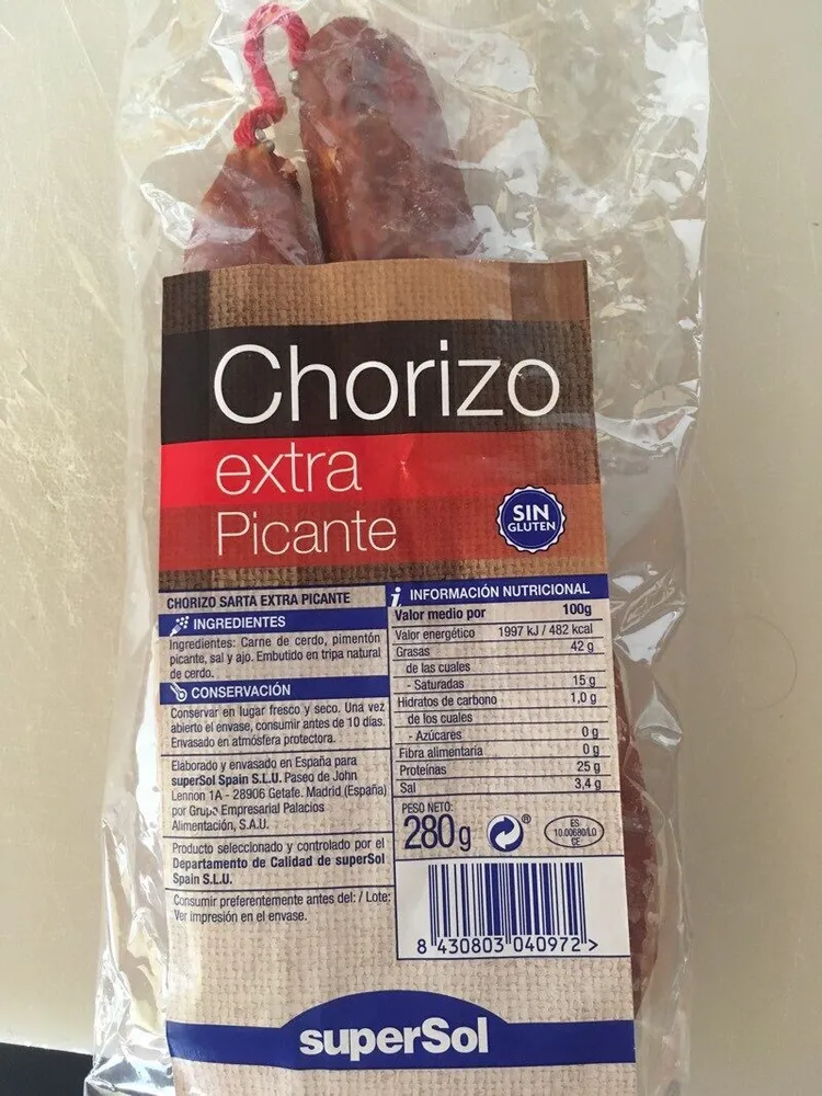 Chorizo extra picante