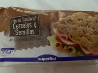 Pan de Sándwich Cereales y Semillas
