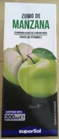 Zumo de manzana