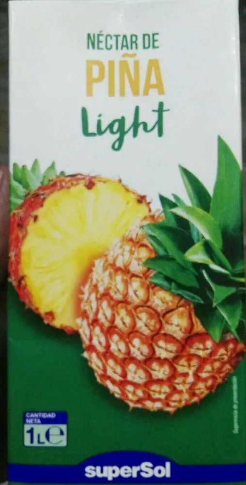 Néctar de piña light