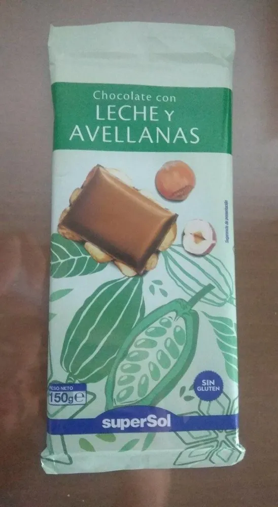 Chocolate com Leche y Avellanas
