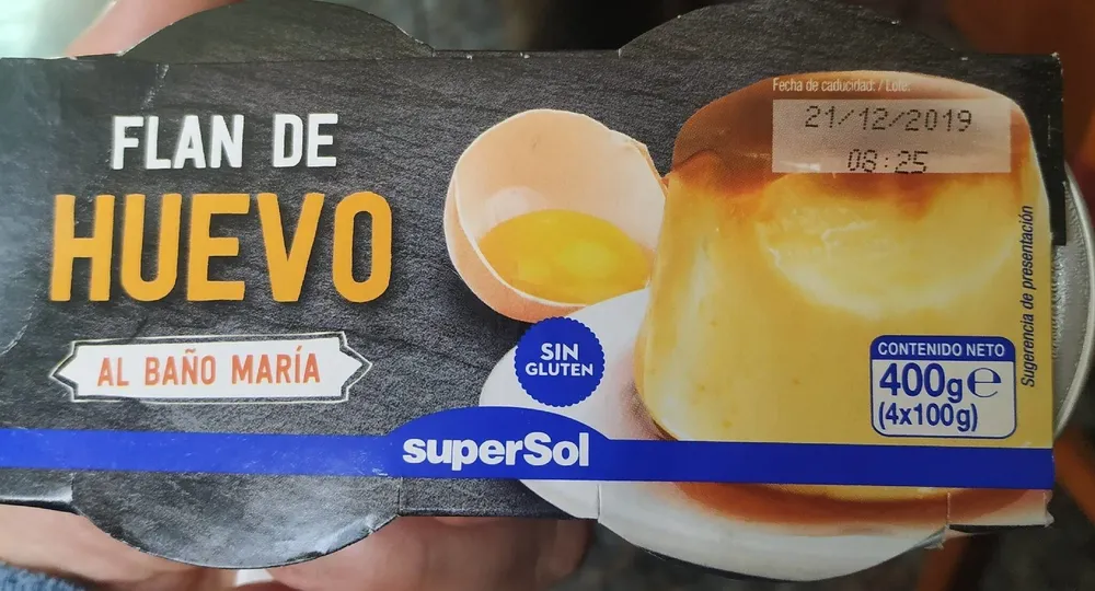 Flan de huevo