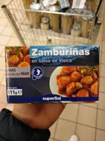 Zamburiñas en salsa Vieira