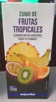 Zumo frutas tropicales