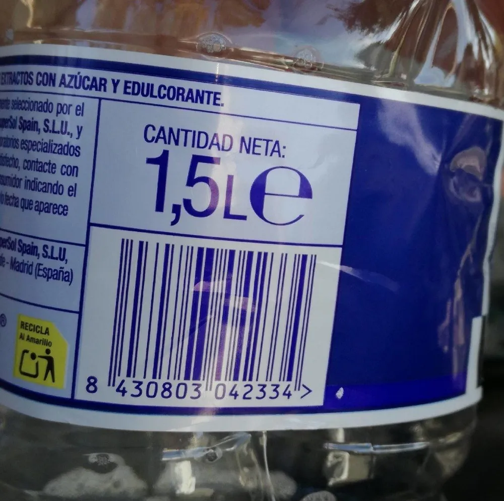 Té sabor limón