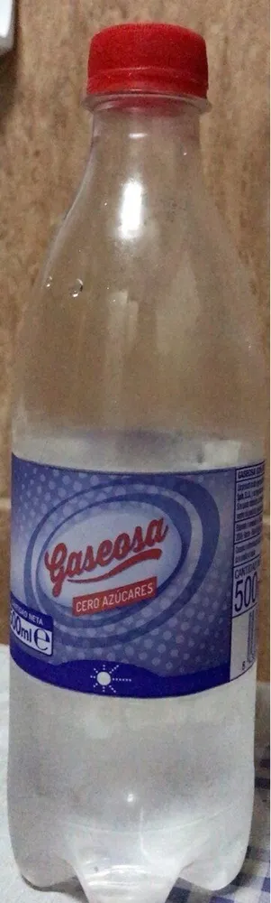 Gaseosa Cero Azúcares