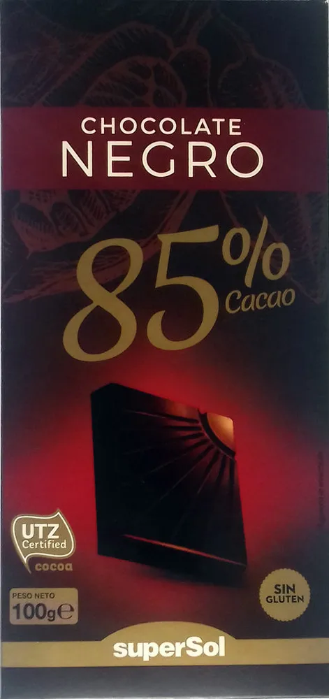 Chocolate negro 85%