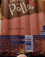 Salchichas de pollo
