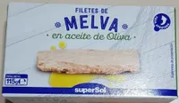 Filetes de melva en aceite de oliva