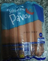 Salchichas de pavo