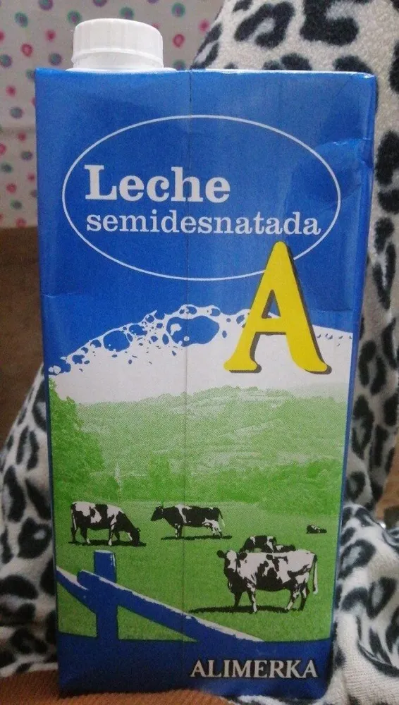 Leche semidesnatada