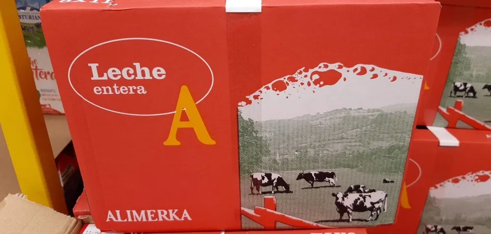 Leche entera UHT