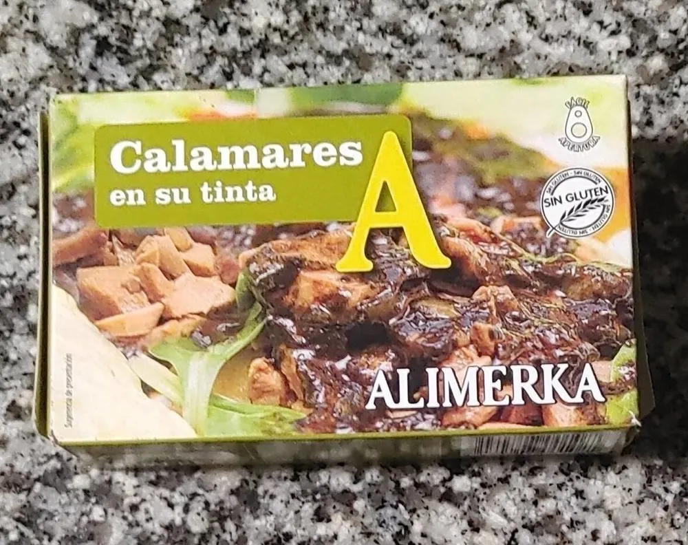 Calamares en su tinta
