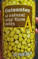 Guisantes al natural muy finos extra