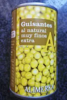 Guisantes al natural muy finos extra