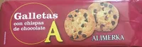 Galletas con chispas de chocolate