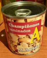 Champiñones laminados