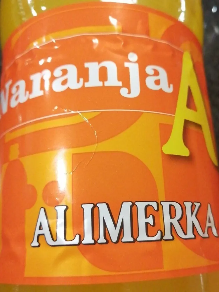 Bebida de naranja