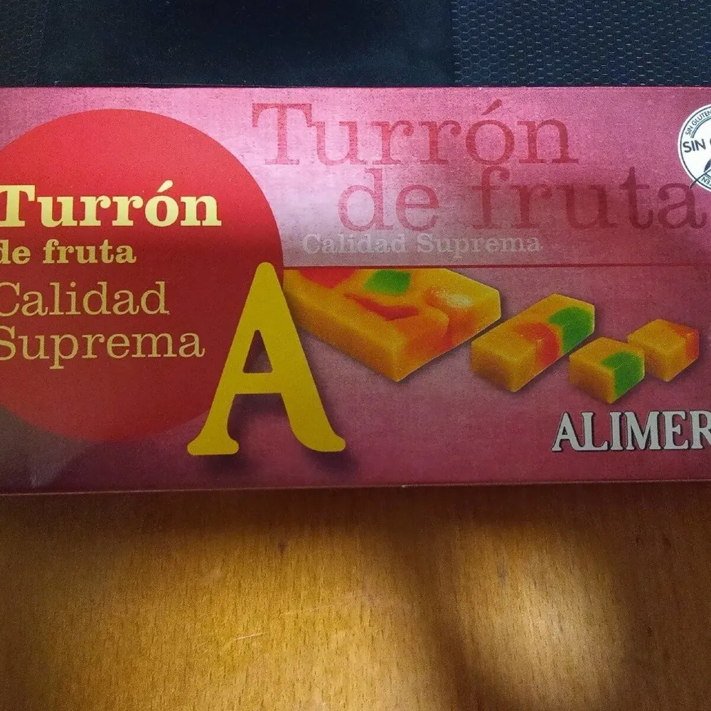 Turrón de fruta