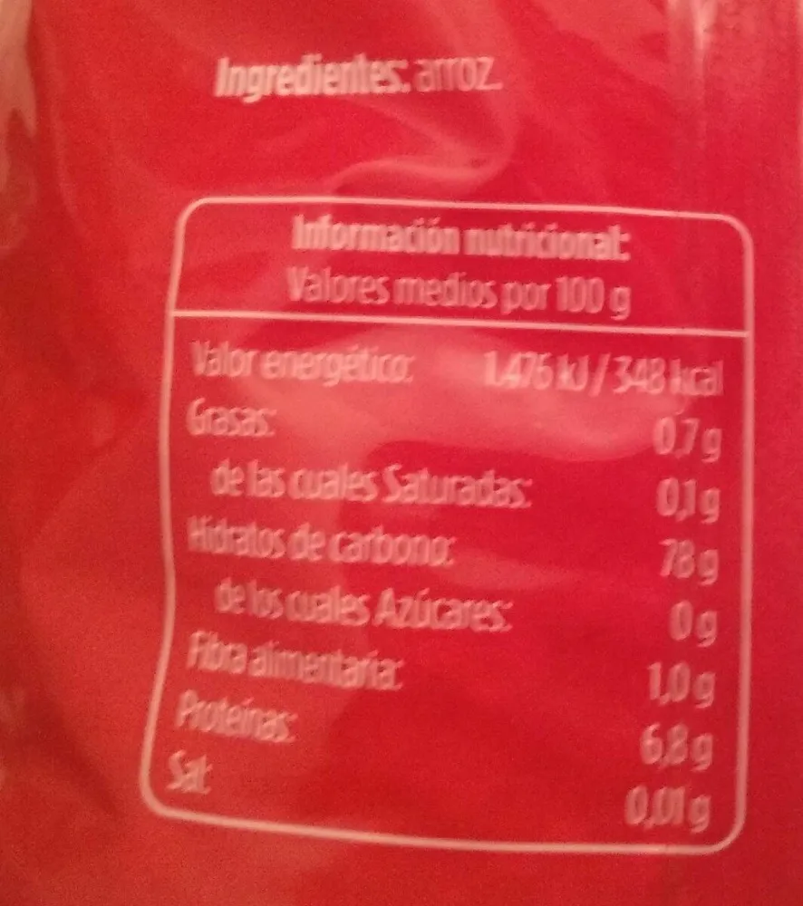 Arroz extra